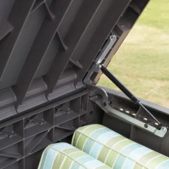 Keter Borneo Rattan Effect Plastic Garden Storage Box -Deals Good Garden Tool Store keter borneo rattan effect plastic garden storage box7290103669065 02bq