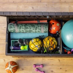 Keter Darwin Wood Effect 5x2 Garden Storage Bench Box 380L 11 Keter Darwin Wood Effect 5x2 Garden Storage Bench Box 380L -Deals Good Garden Tool Store keter darwin wood effect 5x2 garden storage bench box 380l7290112636225 04i bq