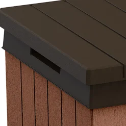 Keter Darwin Wood Effect 5x2 Garden Storage Bench Box 380L 14 Keter Darwin Wood Effect 5x2 Garden Storage Bench Box 380L -Deals Good Garden Tool Store keter darwin wood effect 5x2 garden storage bench box 380l7290112636225 37c bq