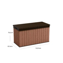 Keter Darwin Wood Effect 5x2 Garden Storage Bench Box 570L 13 Keter Darwin Wood Effect 5x2 Garden Storage Bench Box 570L -Deals Good Garden Tool Store keter darwin wood effect 5x2 garden storage bench box 570l7290112636263 01t bq