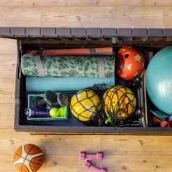 Keter Darwin Wood Effect 5x2 Garden Storage Bench Box 570L 10 Keter Darwin Wood Effect 5x2 Garden Storage Bench Box 570L -Deals Good Garden Tool Store keter darwin wood effect 5x2 garden storage bench box 570l7290112636263 04i bq