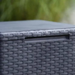 Keter Graphite 38.1L Small Plastic Storage Box & Lid -Deals Good Garden Tool Store keter graphite 38 1l small plastic storage box lid8711245155517 36c