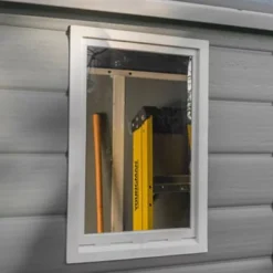 Keter Manor 6x4 Ft Gable Grey Plastic Shed With Floor -Deals Good Garden Tool Store keter manor 6x4 ft gable grey plastic shed with floor7290103660352 02i BQ