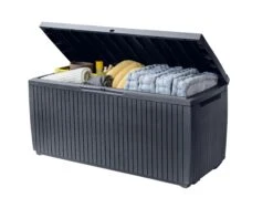 Keter Springwood Plastic Garden Storage Box 24 Keter Springwood Plastic Garden Storage Box -Deals Good Garden Tool Store keter springwood plastic garden storage box7290106930292 01i bq