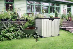 Keter Store-it-out ARC Plastic Garden Storage Box -Deals Good Garden Tool Store keter store it out arc plastic garden storage box5397007165784 01bq