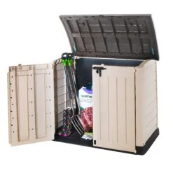 Keter Store-it-out ARC Plastic Garden Storage Box -Deals Good Garden Tool Store keter store it out arc plastic garden storage box5397007165784 22c bq