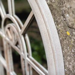 La Hacienda Aston & Wold Antique White Arch Framed Garden Mirror 970mm X 670mm -Deals Good Garden Tool Store la hacienda aston wold antique white arch framed garden mirror 970mm x 670mm5055025558901 05i bq