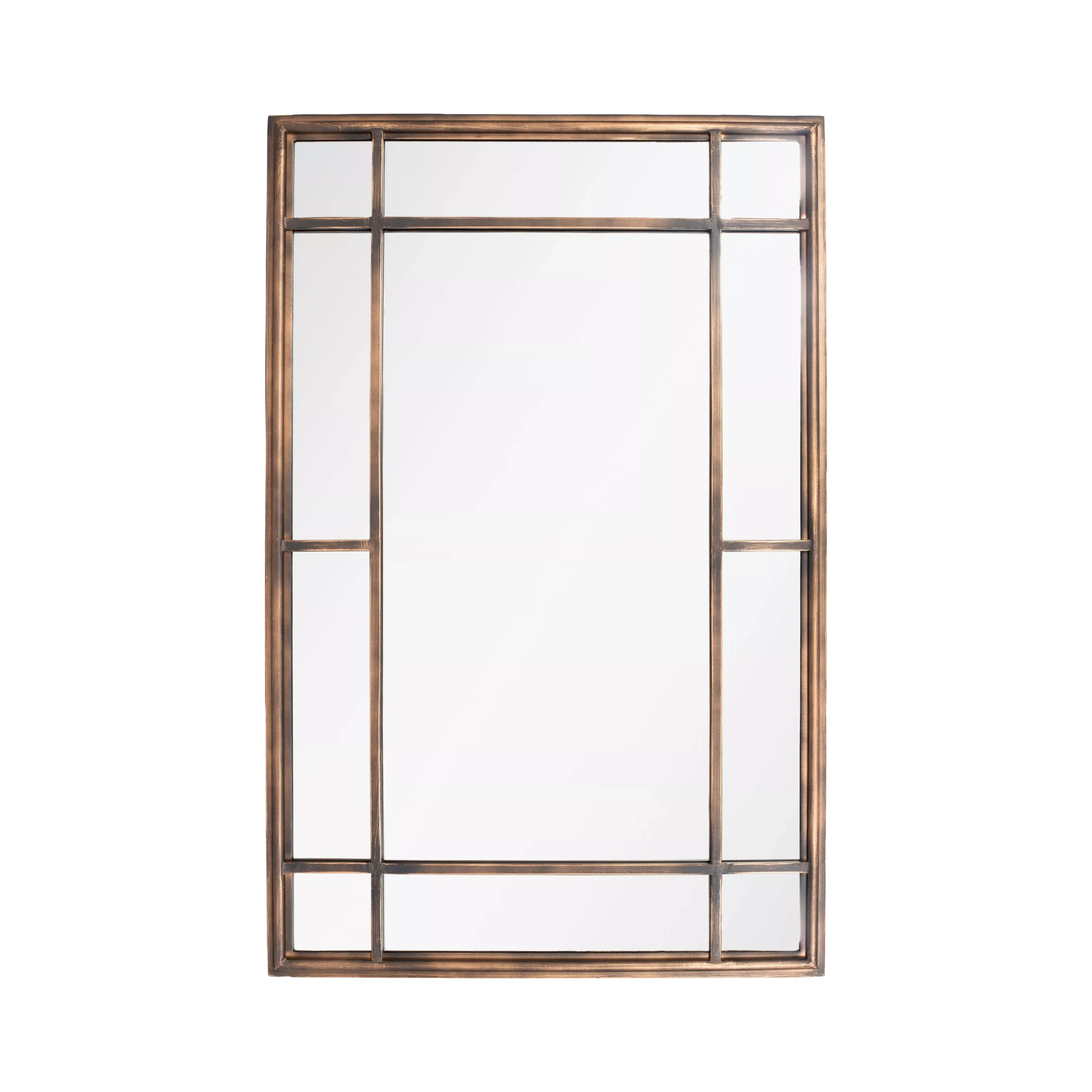 La Hacienda Aston & Wold Milano Gold Effect Rectangular Framed Garden Mirror 1000mm X 650mm 1 La Hacienda Aston & Wold Milano Gold Effect Rectangular Framed Garden Mirror 1000mm X 650mm