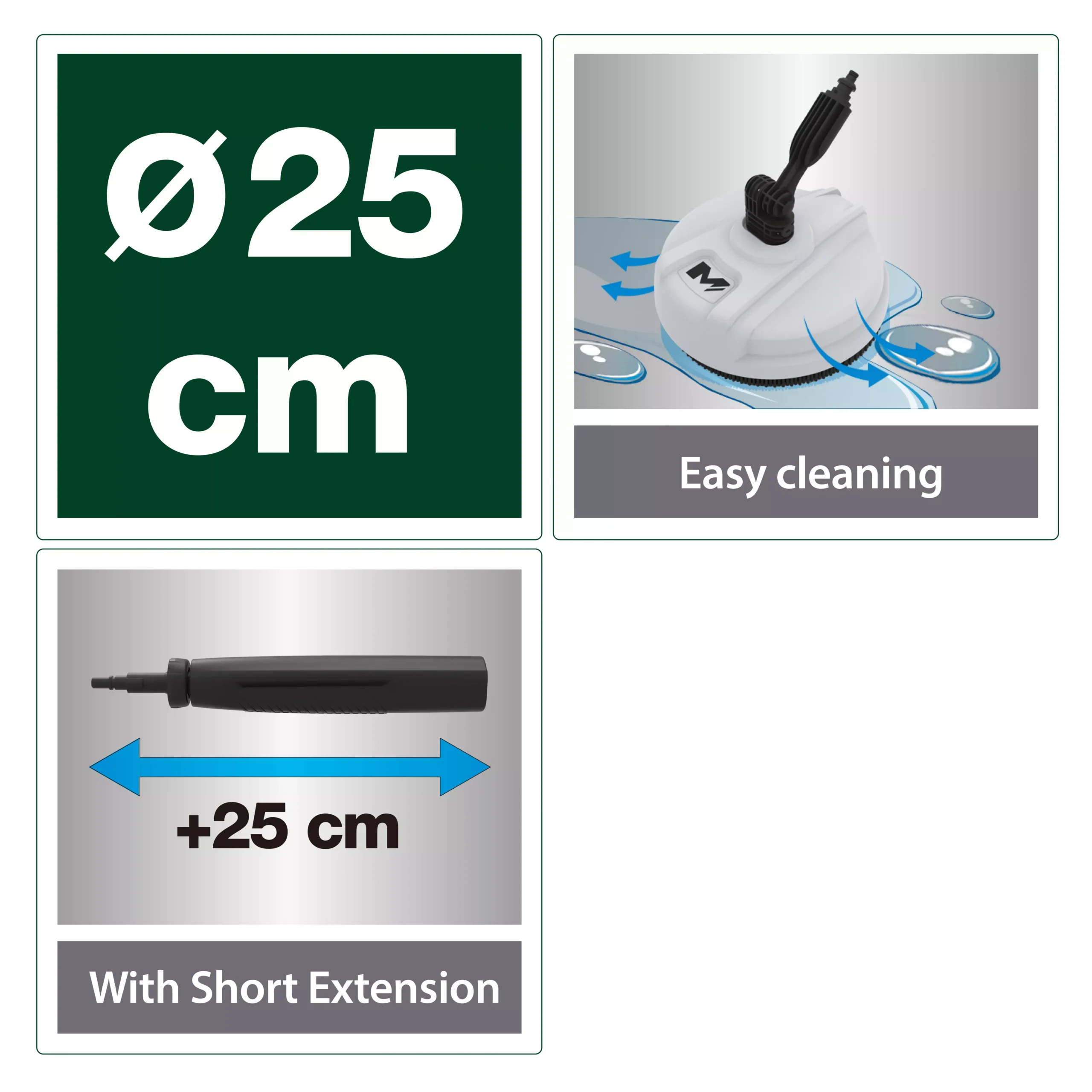 Mac Allister Pressure Washer Brush 4 Mac Allister Pressure Washer Brush - Image 4