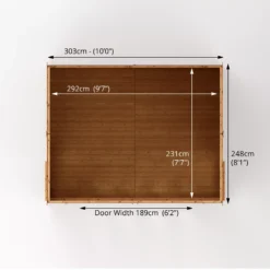 Mercia 10x8 Reverse Apex Tongue & Groove Summer House With Bi-fold Door -Deals Good Garden Tool Store mercia 10x8 reverse apex tongue groove summer house with bi fold door5029442089737 02t bq