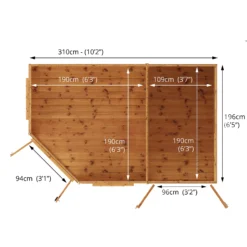Mercia 11x7 Pent Shiplap Summer House With Double Door -Deals Good Garden Tool Store mercia 11x7 pent shiplap summer house with double door5029442091006 02t BQ