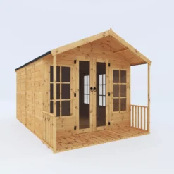 Mercia 12x8 Apex Shiplap Summer House With Double Door