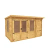 Mercia 13x8 Pent Tongue & Groove Cabin With Double Door