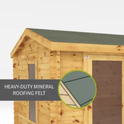 Mercia 13x8 Pent Tongue & Groove Cabin With Double Door -Deals Good Garden Tool Store mercia 13x8 pent tongue groove cabin with double door5029442002477 42c bq