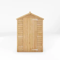 Mercia 4x3 Ft Apex Overlap Wooden Shed With Floor -Deals Good Garden Tool Store mercia 4x3 ft apex overlap wooden shed with floor5029442090252 02c