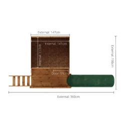 Mercia 7x5 Poppy European Softwood Tower Slide Playhouse Assembly Required -Deals Good Garden Tool Store mercia 7x5 poppy european softwood tower slide playhouse assembly required5029442076386 02t bq