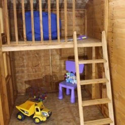 Mercia 7x5 Snowdrop Shiplap Wooden Playhouse -Deals Good Garden Tool Store mercia 7x5 snowdrop shiplap wooden playhouse5029442075808 05i