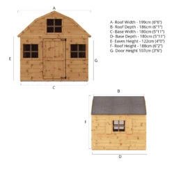Mercia 7x6 Dutch Apex Tongue & Groove Playhouse - Assembly Service Included -Deals Good Garden Tool Store mercia 7x6 dutch apex tongue groove playhouse assembly service included5029442002323 02t bq