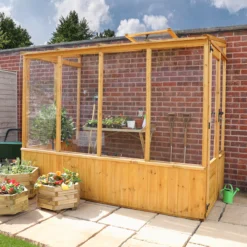 Mercia 8x4 Lean To Greenhouse With Adjustable Vent 11 Mercia 8x4 Lean To Greenhouse With Adjustable Vent -Deals Good Garden Tool Store mercia 8x4 lean to greenhouse with adjustable vent5029442076096 02c bq