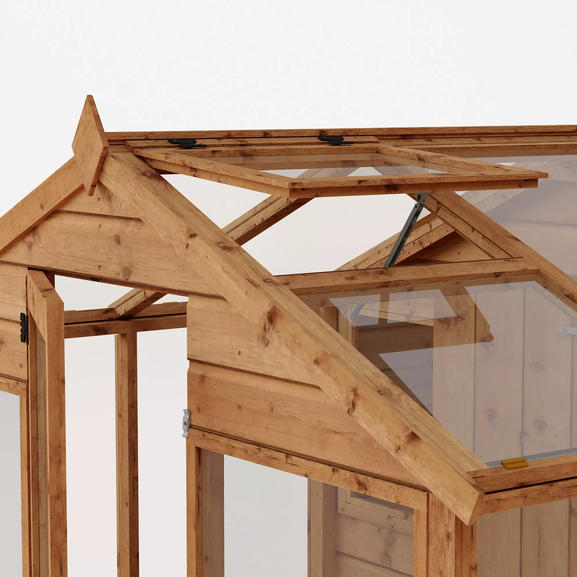 Mercia 8x6 Apex Greenhouse Combi Shed - Assembly Required 6 Mercia 8x6 Apex Greenhouse Combi Shed - Assembly Required - Image 6