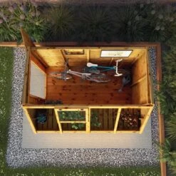 Mercia 8x6 Ft Pent Tongue & Groove Wooden 5 Windows Potting Shed With Floor 18 Mercia 8x6 Ft Pent Tongue & Groove Wooden 5 Windows Potting Shed With Floor -Deals Good Garden Tool Store mercia 8x6 ft pent tongue groove wooden 5 windows potting shed with floor5029442078182 02i