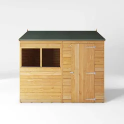 Mercia 8x6 Ft Reverse Apex Overlap Wooden 2 Windows Shed With Floor -Deals Good Garden Tool Store mercia 8x6 ft reverse apex overlap wooden 2 windows shed with floor5029442076966 02c