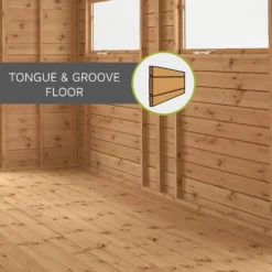 Mercia 8x6 Ft Reverse Apex Tongue & Groove Wooden 4 Windows Shed With Floor -Deals Good Garden Tool Store mercia 8x6 ft reverse apex tongue groove wooden 4 windows shed with floor5029442006505 08c