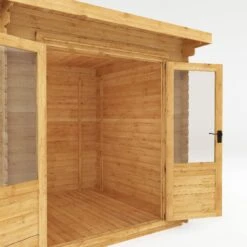 Mercia 8x8 Pent Tongue & Groove Cabin With Double Door 14 Mercia 8x8 Pent Tongue & Groove Cabin With Double Door -Deals Good Garden Tool Store mercia 8x8 pent tongue groove cabin with double door5029442002439 39c bq