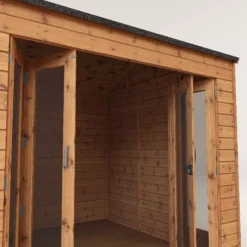 Mercia 8x8 Reverse Apex Tongue & Groove Summer House With Bi-fold Door -Deals Good Garden Tool Store mercia 8x8 reverse apex tongue groove summer house with bi fold door5029442089720 38c bq