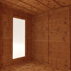 Mercia Corner 8x8 Ft Flat Shiplap Wooden Summer House With Double Door -Deals Good Garden Tool Store mercia corner 8x8 ft flat shiplap wooden summer house with double door5029442076553 04c