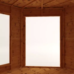 Mercia Corner 8x8 Ft Flat Shiplap Wooden Summer House With Double Door -Deals Good Garden Tool Store mercia corner 8x8 ft flat shiplap wooden summer house with double door5029442076553 05c