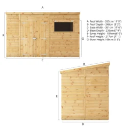 Mercia Premium 12x8 Ft Pent Shiplap Wooden 2 Door Shed With Floor 18 Mercia Premium 12x8 Ft Pent Shiplap Wooden 2 Door Shed With Floor -Deals Good Garden Tool Store mercia premium 12x8 ft pent shiplap wooden 2 door shed with floor5029442009315 01t