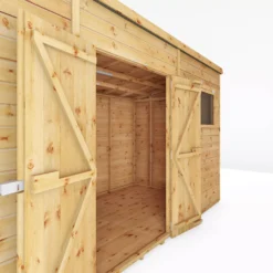 Mercia Premium 12x8 Ft Pent Shiplap Wooden 2 Door Shed With Floor 14 Mercia Premium 12x8 Ft Pent Shiplap Wooden 2 Door Shed With Floor -Deals Good Garden Tool Store mercia premium 12x8 ft pent shiplap wooden 2 door shed with floor5029442009315 04c