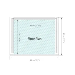 Mercia Single Solid Wood Log Store -Deals Good Garden Tool Store mercia single solid wood log store5029442012612 02t