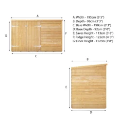 Mercia Solid Wood 3x6 Overlap Pent Bike Store 14 Mercia Solid Wood 3x6 Overlap Pent Bike Store -Deals Good Garden Tool Store mercia solid wood 3x6 overlap pent bike store5029442089300 01t