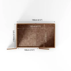 Mercia Solid Wood 4x6 Overlap Pent Bike Store -Deals Good Garden Tool Store mercia solid wood 4x6 overlap pent bike store5029442089294 02t