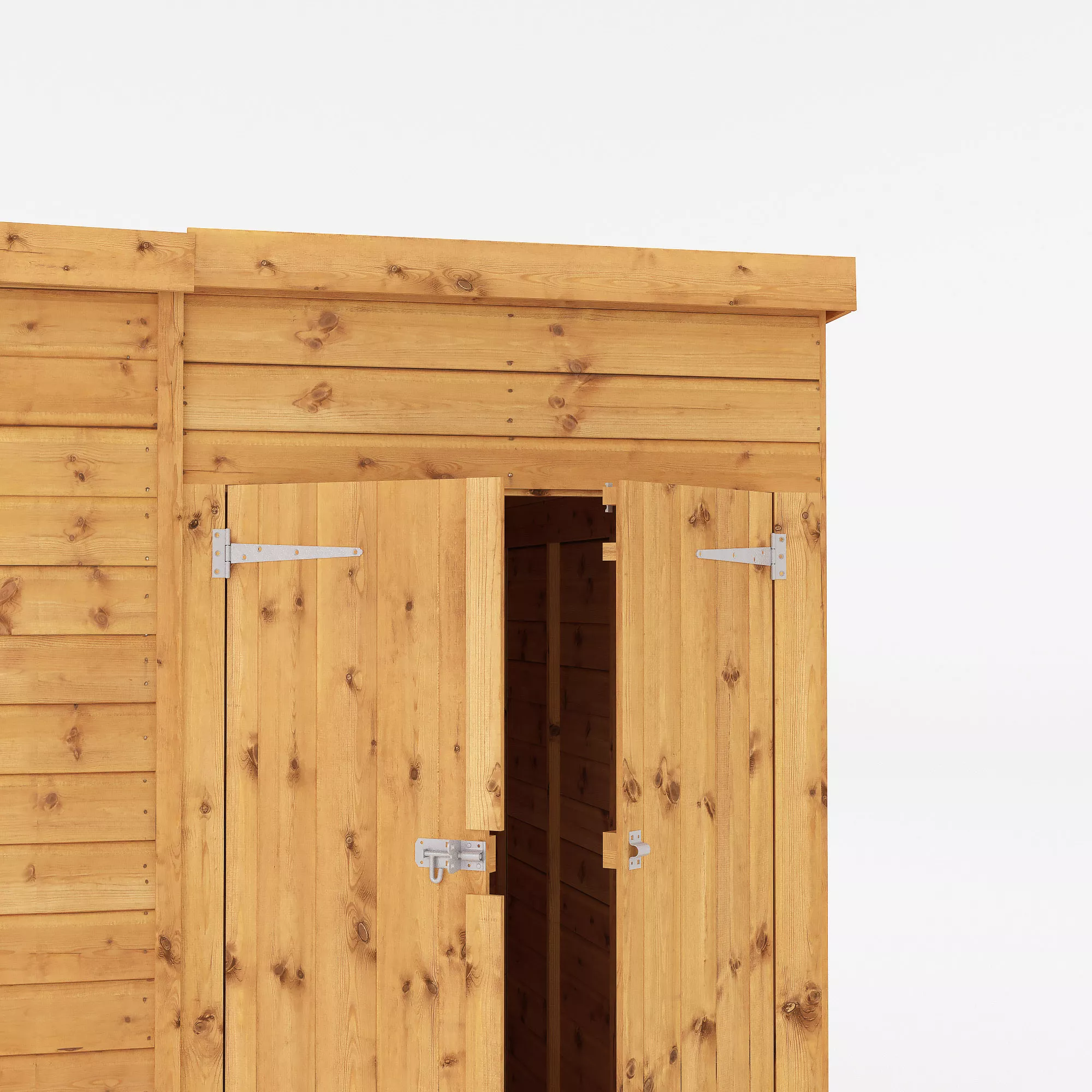 Mercia Summer House 12x8 Ft Pent Shiplap Solid Wood Summer House With Double Door 4 Mercia Summer House 12x8 Ft Pent Shiplap Solid Wood Summer House With Double Door - Image 4