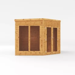 Mercia Summer House 13x9 Ft Pent Shiplap Solid Wood Summer House With Double Door -Deals Good Garden Tool Store mercia summer house 13x9 ft pent shiplap solid wood summer house with double door5029442002576 03c bq