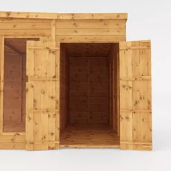 Mercia Summer House 13x9 Ft Pent Shiplap Solid Wood Summer House With Double Door -Deals Good Garden Tool Store mercia summer house 13x9 ft pent shiplap solid wood summer house with double door5029442002576 04c bq