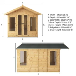 Mercia Sussex 10x8 Ft Apex Shiplap Wooden Summer House With Double Door -Deals Good Garden Tool Store mercia sussex 10x8 ft apex shiplap wooden summer house with double door5029442007076 01t