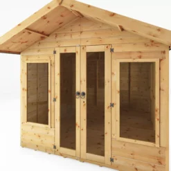 Mercia Sussex 10x8 Ft Apex Shiplap Wooden Summer House With Double Door -Deals Good Garden Tool Store mercia sussex 10x8 ft apex shiplap wooden summer house with double door5029442007076 04c