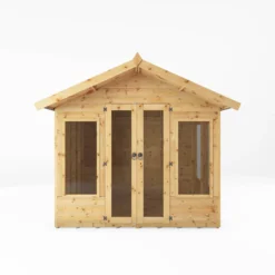 Mercia Sussex 8x6 Ft Apex Shiplap Wooden Summer House With Double Door -Deals Good Garden Tool Store mercia sussex 8x6 ft apex shiplap wooden summer house with double door5029442006703 02c