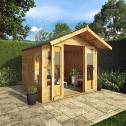 Mercia Sussex 8x8 Ft Apex Shiplap Wooden Summer House With Double Door -Deals Good Garden Tool Store mercia sussex 8x8 ft apex shiplap wooden summer house with double door5029442006901 02i