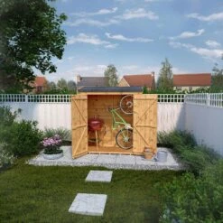 Mercia Tongue & Groove Solid Wood 6x2'6 Pent Garden Storage 9 Mercia Tongue & Groove Solid Wood 6x2'6 Pent Garden Storage -Deals Good Garden Tool Store mercia tongue groove solid wood 6x2 6 pent garden storage5029442008219 02i