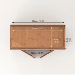 Mercia Tongue & Groove Solid Wood 6x2'6 Pent Garden Storage 11 Mercia Tongue & Groove Solid Wood 6x2'6 Pent Garden Storage -Deals Good Garden Tool Store mercia tongue groove solid wood 6x2 6 pent garden storage5029442008219 02t