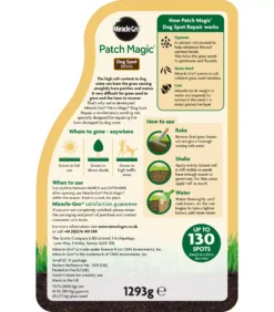 Miracle-Gro Patch Magic Spot Repair 6m² 1.3kg -Deals Good Garden Tool Store miracle gro patch magic spot repair 6m 1 3kg5010272090611 04c bq