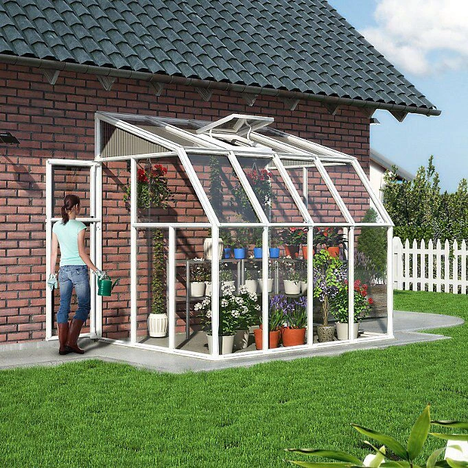 Palram - Canopia 6X8 Barn Plastic Sun Room - Base Not Included 1 Palram - Canopia 6X8 Barn Plastic Sun Room - Base Not Included