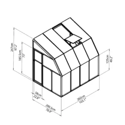 Palram - Canopia 6X8 Barn Plastic Sun Room - Base Not Included 10 Palram - Canopia 6X8 Barn Plastic Sun Room - Base Not Included -Deals Good Garden Tool Store palram canopia 6x8 barn plastic sun room base not included7290103121501 01t bq