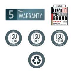 Palram - Canopia Harmony Grey 6X6 Greenhouse -Deals Good Garden Tool Store palram canopia harmony grey 6x6 greenhouse7290108601046 03t BQ