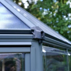 Palram - Canopia Oasis™ Grey 8x6 Greenhouse -Deals Good Garden Tool Store palram canopia oasis grey 8x6 greenhouse7290108133837 06i bq